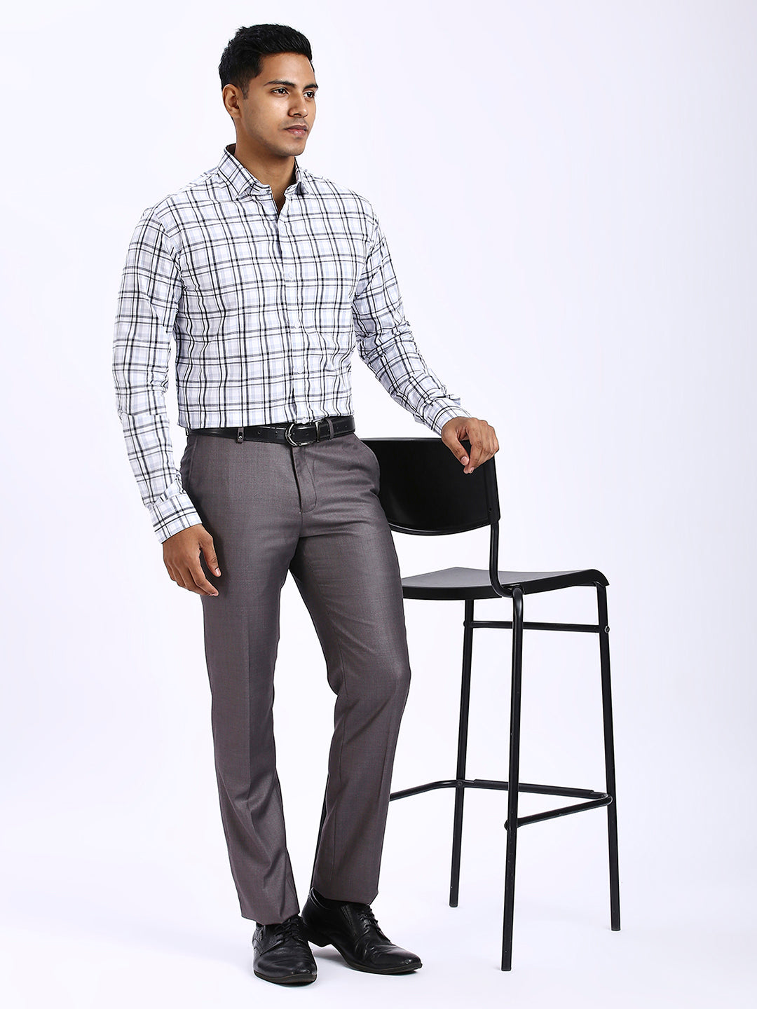 Demi - Slim fit Checkered Shirt