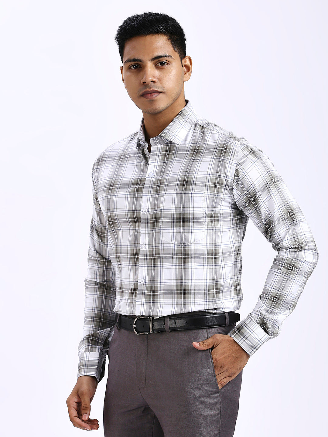 Fily - Slim fit Checkered Shirt