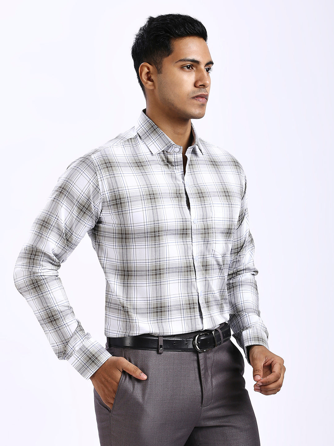 Fily - Slim fit Checkered Shirt