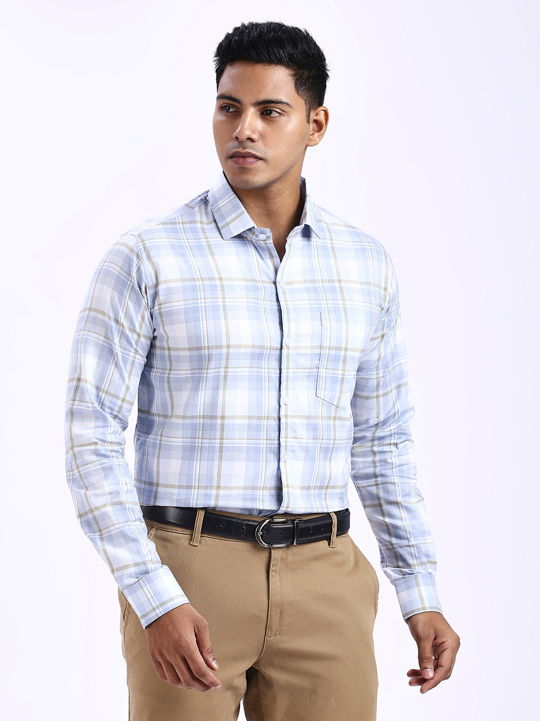 Niom - Slim fit Checkered Shirt