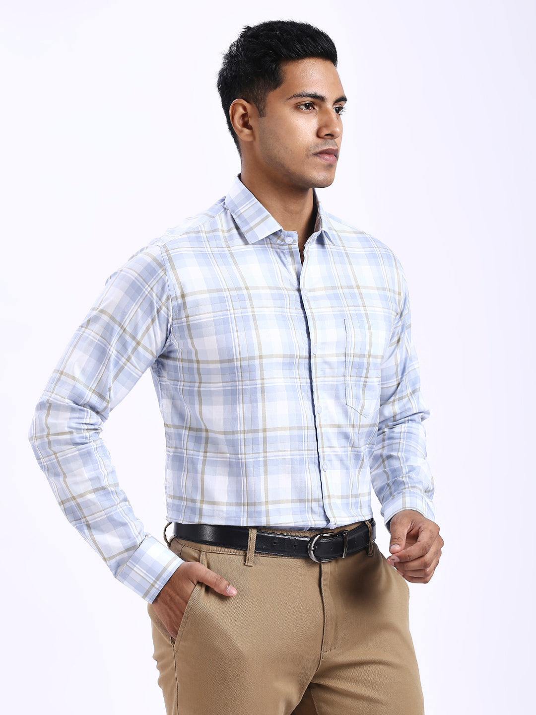 Niom - Slim fit Checkered Shirt