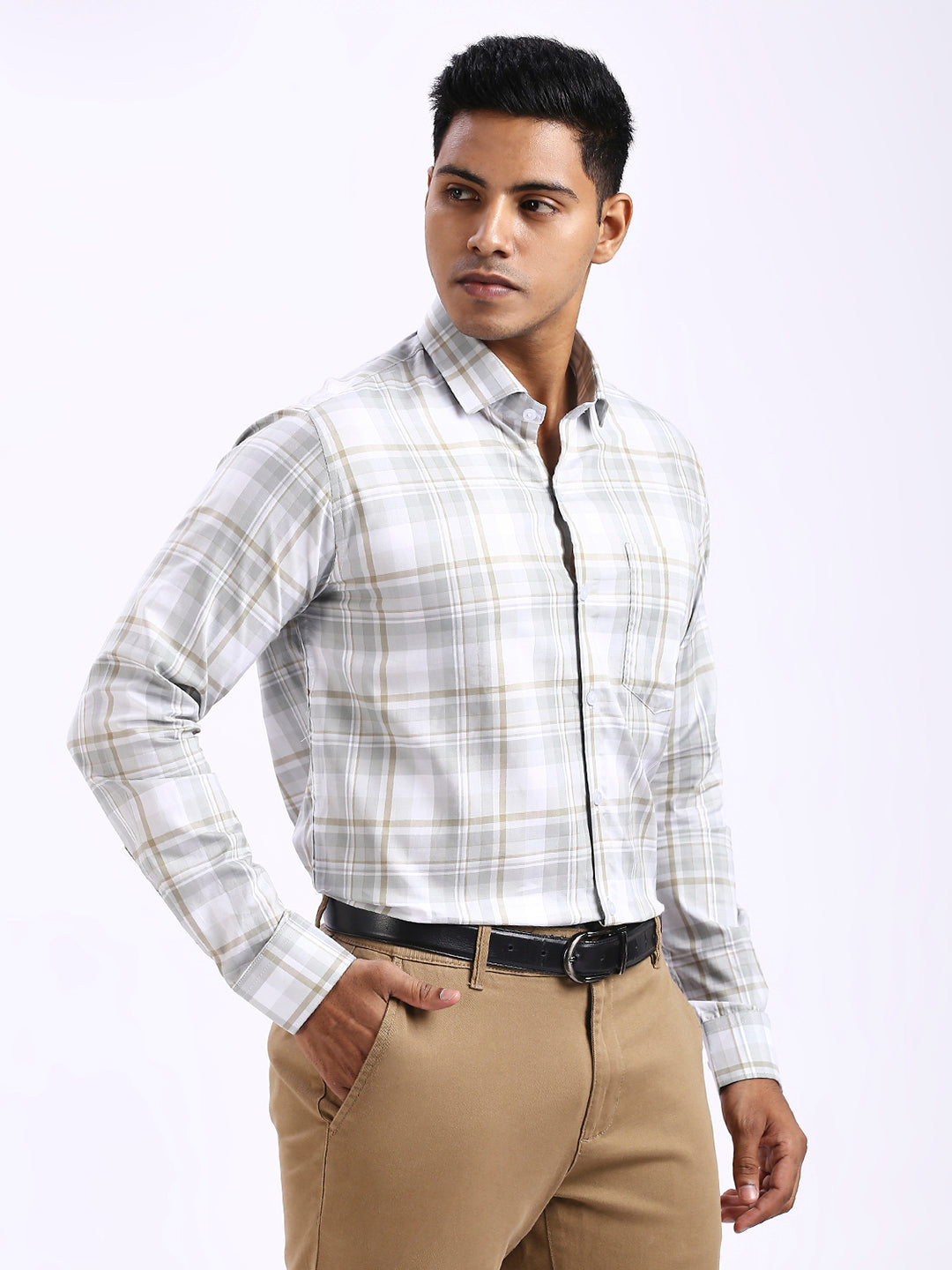 Mate - Slim fit Checkered Shirt