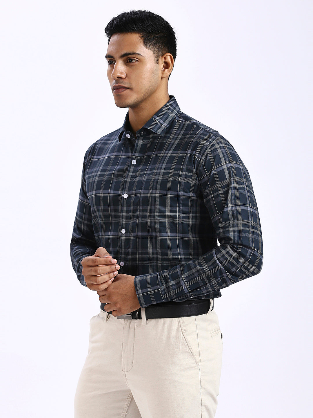 Bane - Slim fit Checkered Shirt