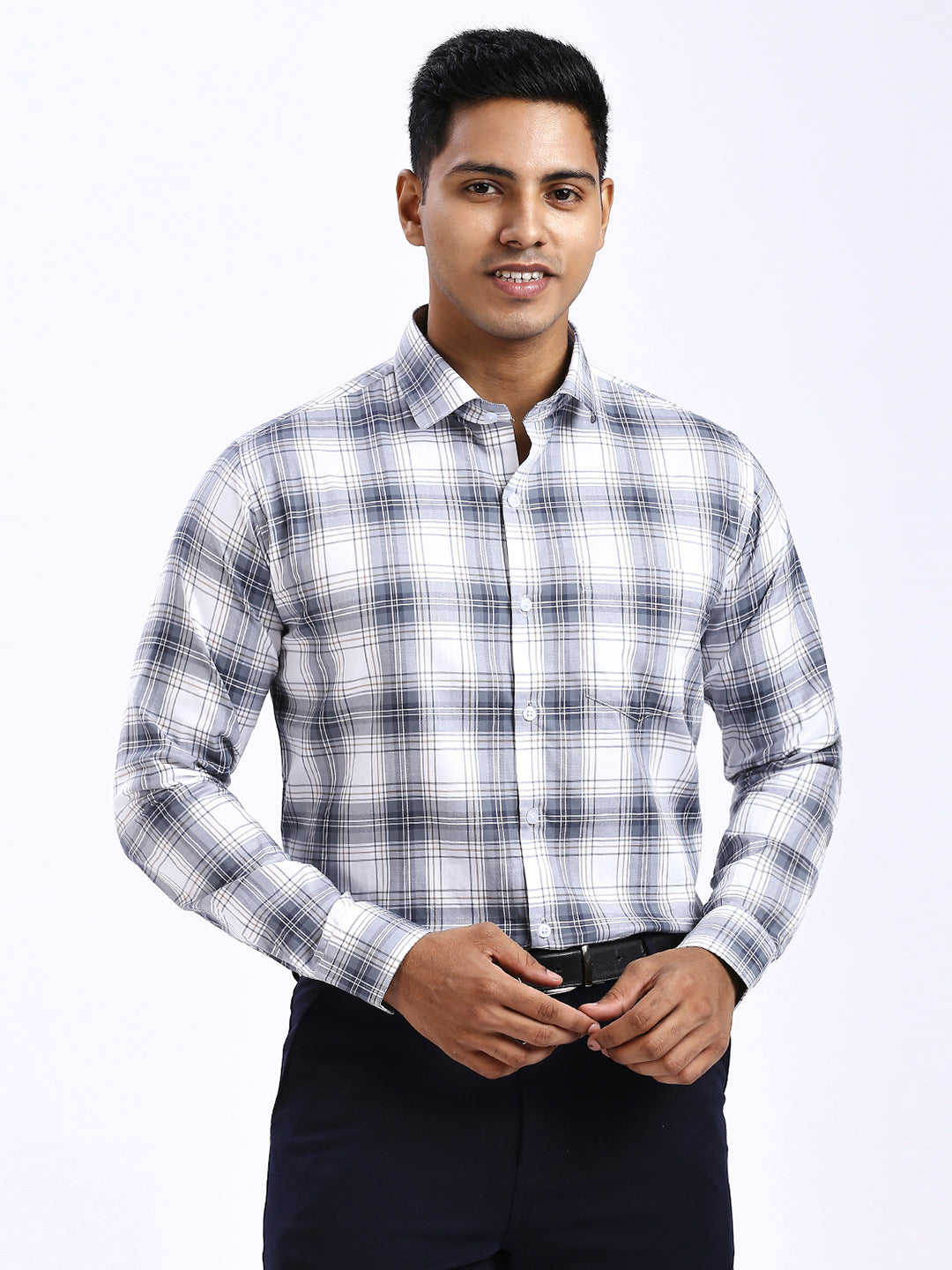 Zane - Slim fit Checkered Shirt