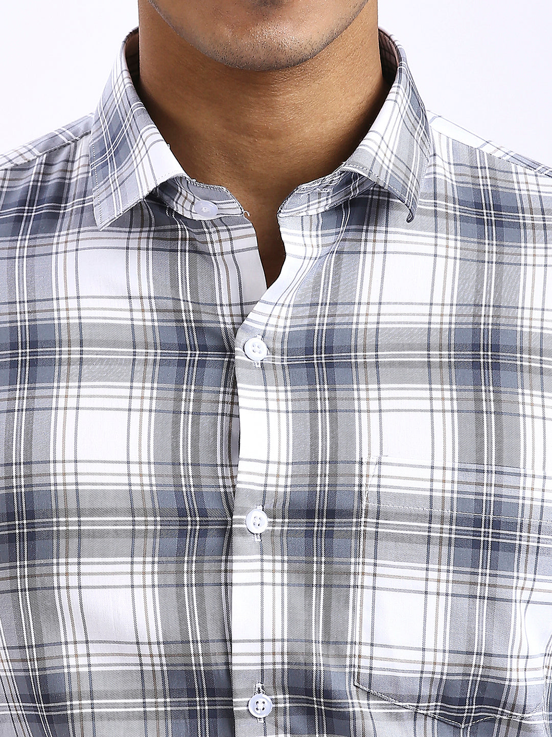 Zane - Slim fit Checkered Shirt