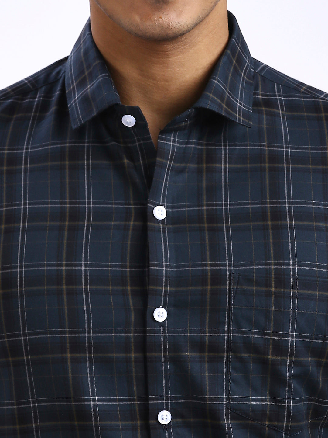 Cole - Slim fit Checkered Shirt