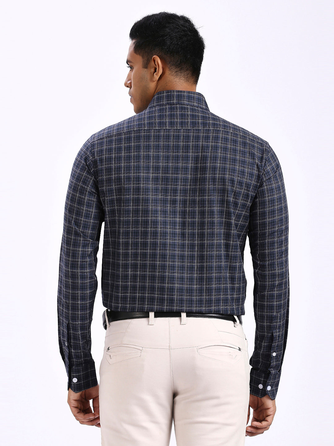 Sald - Slim fit Checkered Shirt