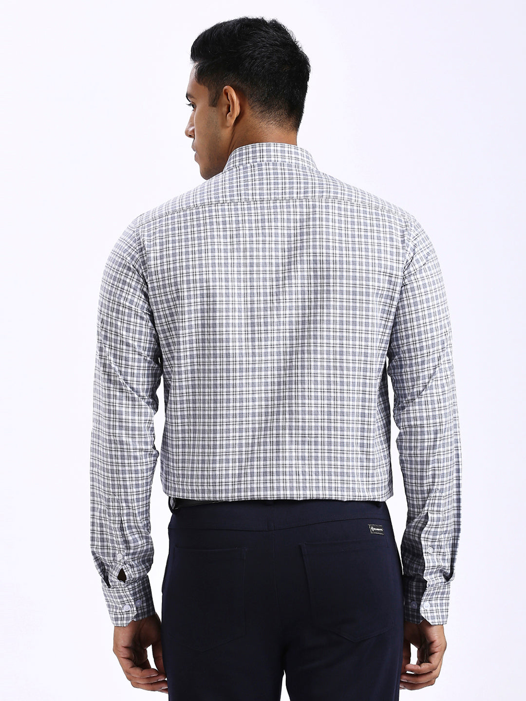 Cike - Slim fit Checkered Shirt