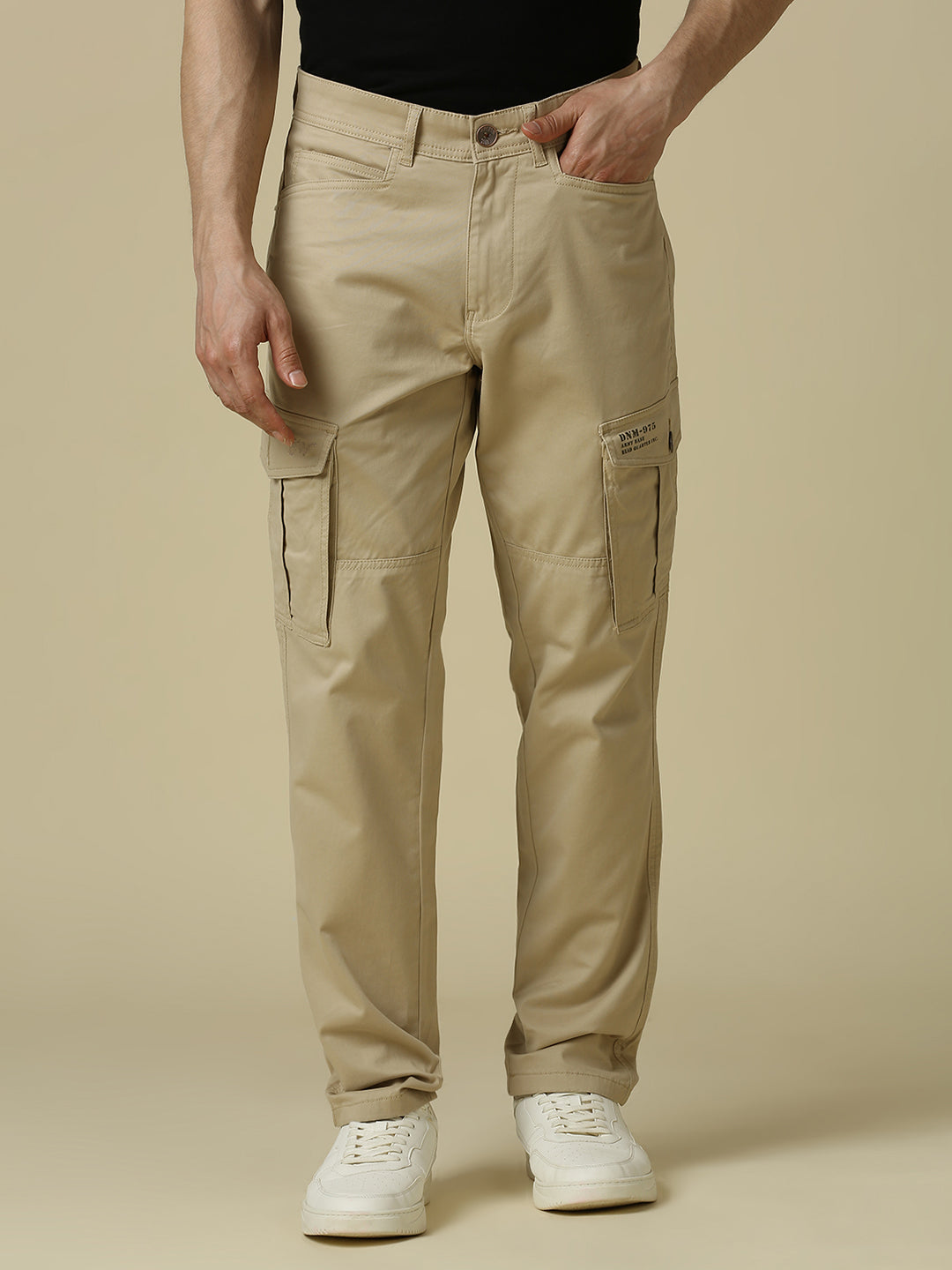 Power Cargo Pants - Beige