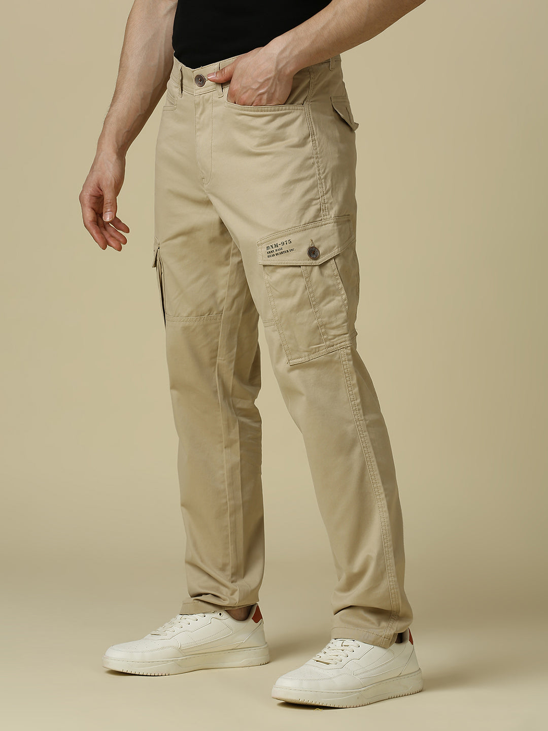 Power Cargo Pants - Beige