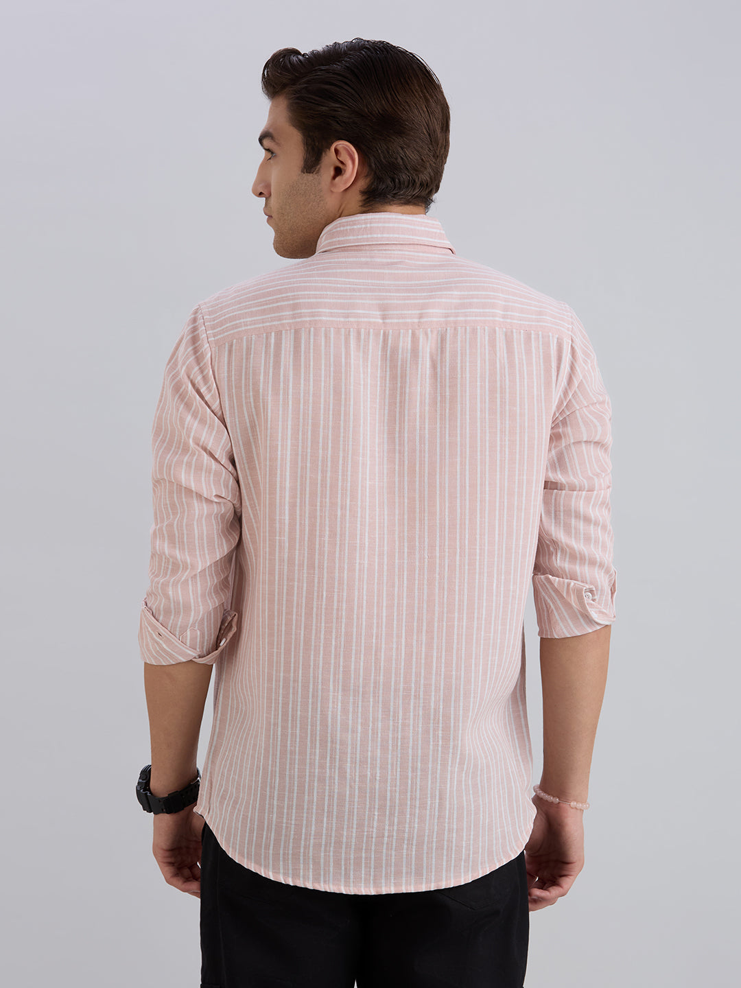 Horizon Stripes Shirt - Pink