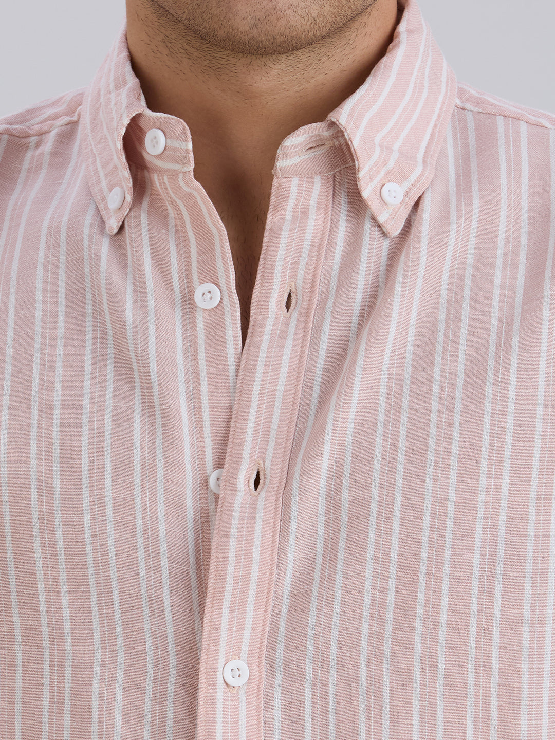 Horizon Stripes Shirt - Pink