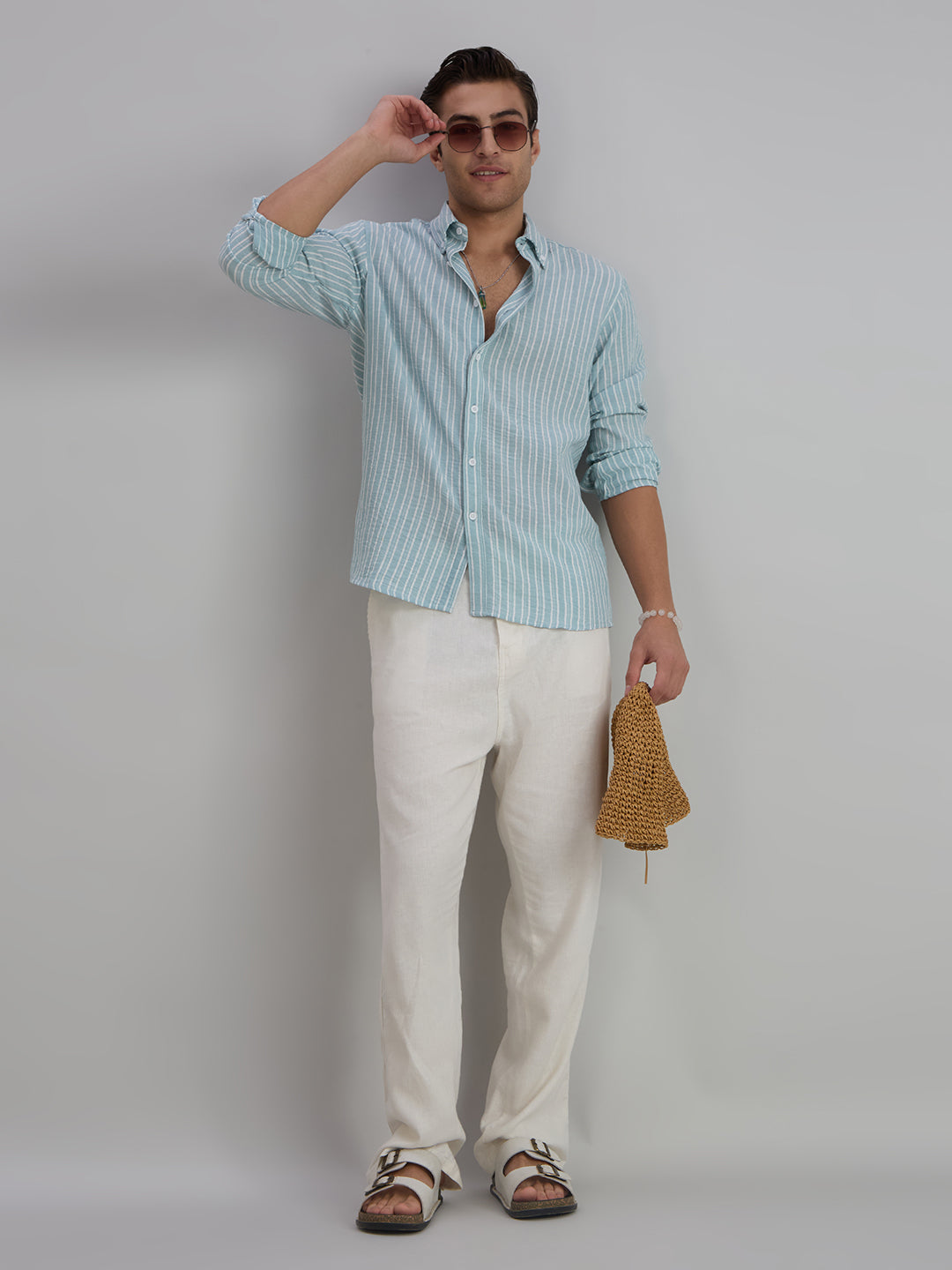 Horizon Stripes Shirt - Blue