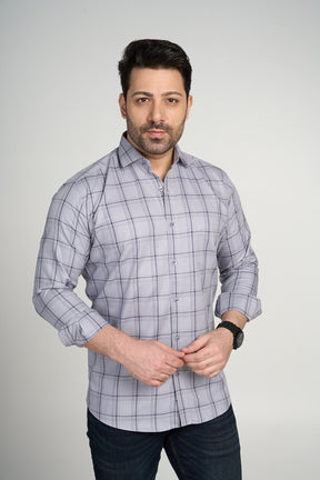 Max - Checkered Slim Fit Shirt