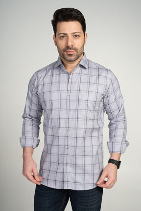 Max - Checkered Slim Fit Shirt