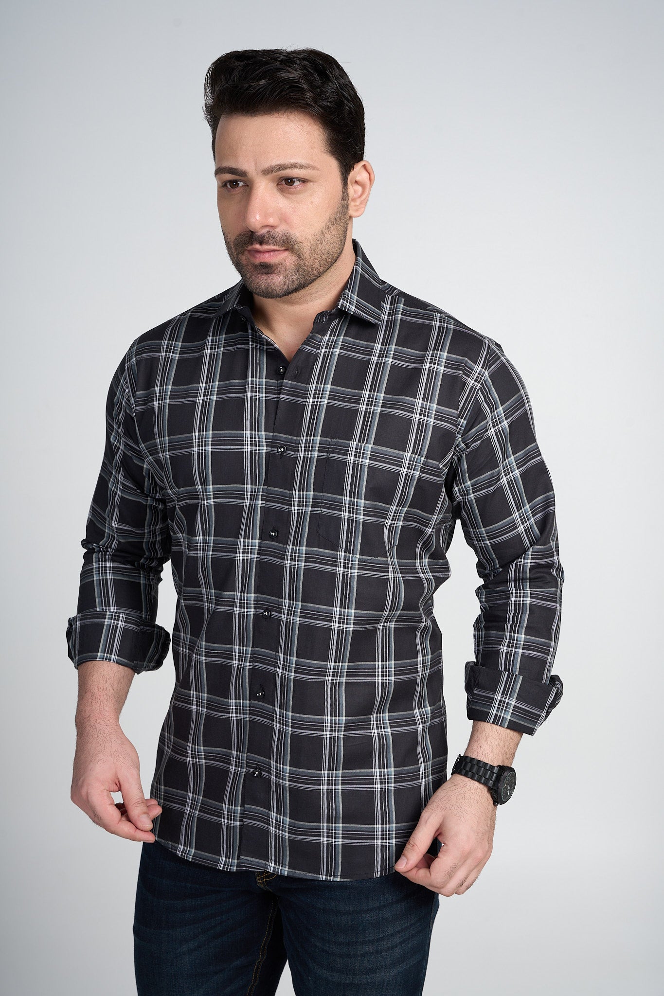 Dylan - Checkered Slim Fit Shirt