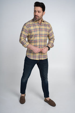 Jake -  Checkered Slim Fit Shirt
