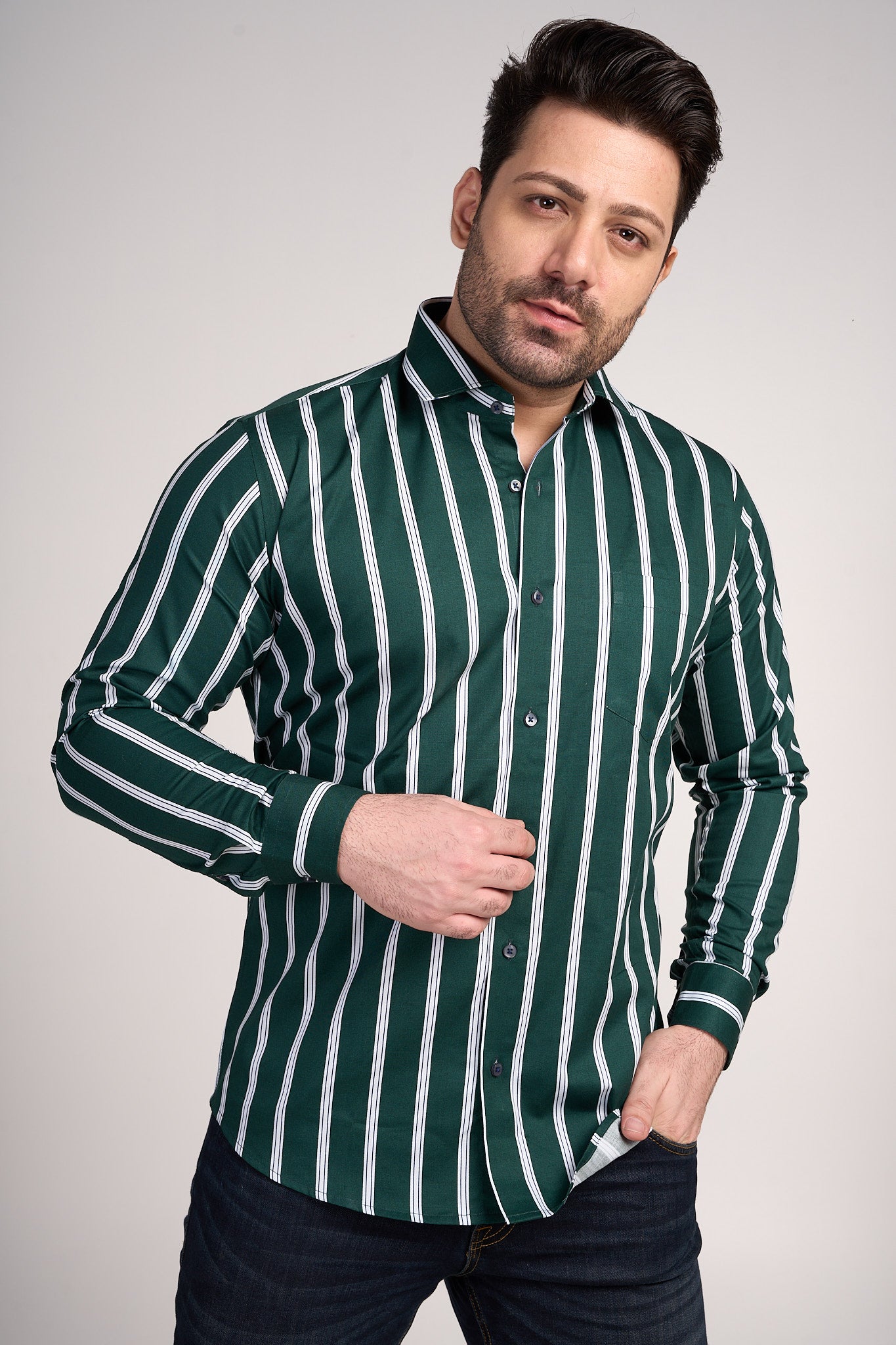 Cheltenham - Stripe Shirt