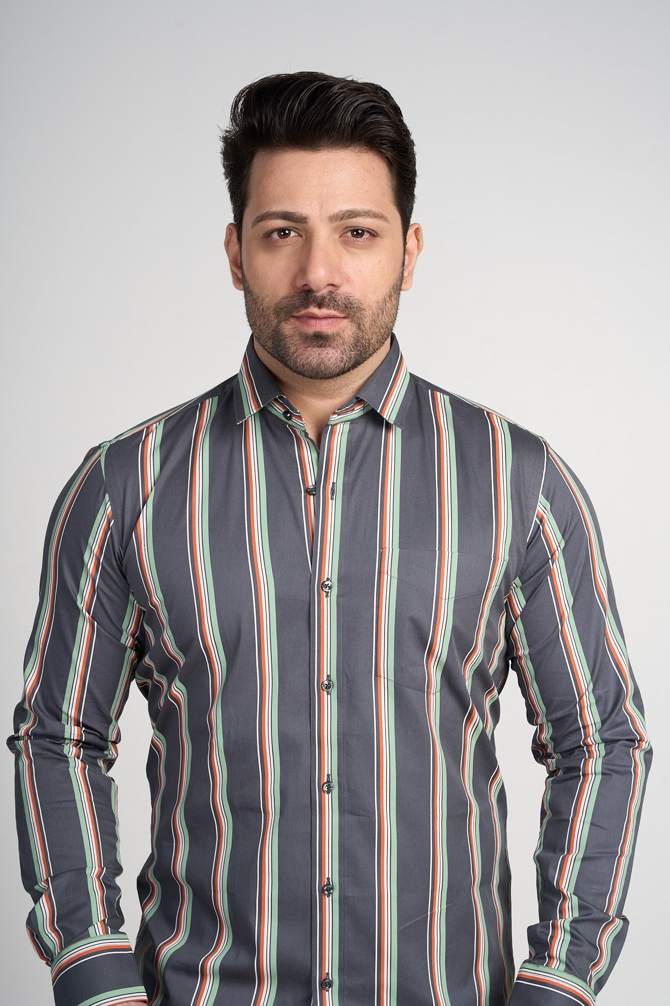 Caerphilly - Stripe Shirt