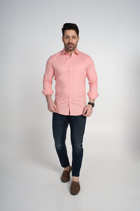 Asta - Solid Shirt- Pink