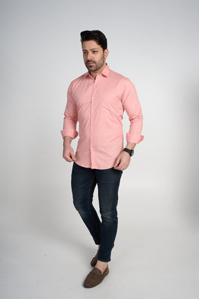Asta - Solid Shirt- Pink