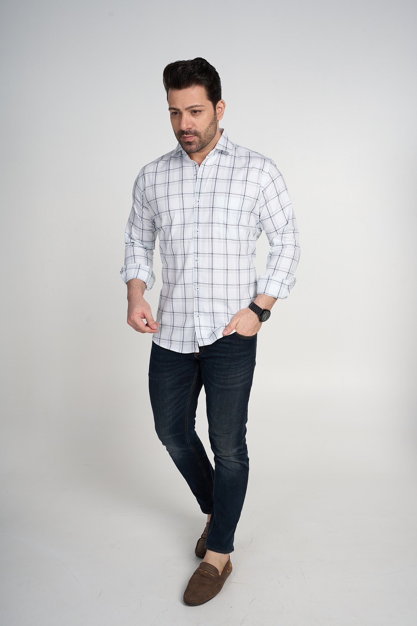 Noah - Checkered Slim fit shirt