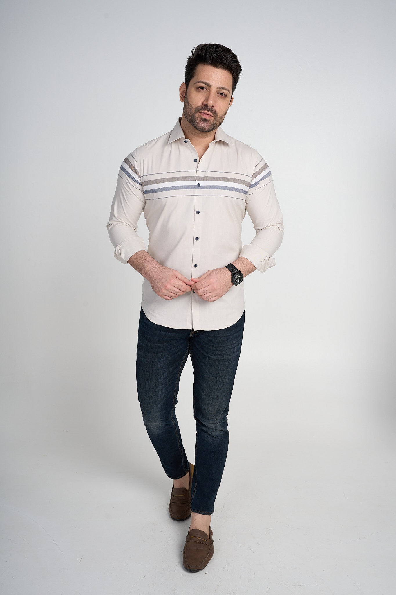 Theta - Casual Slim Fit Shirt