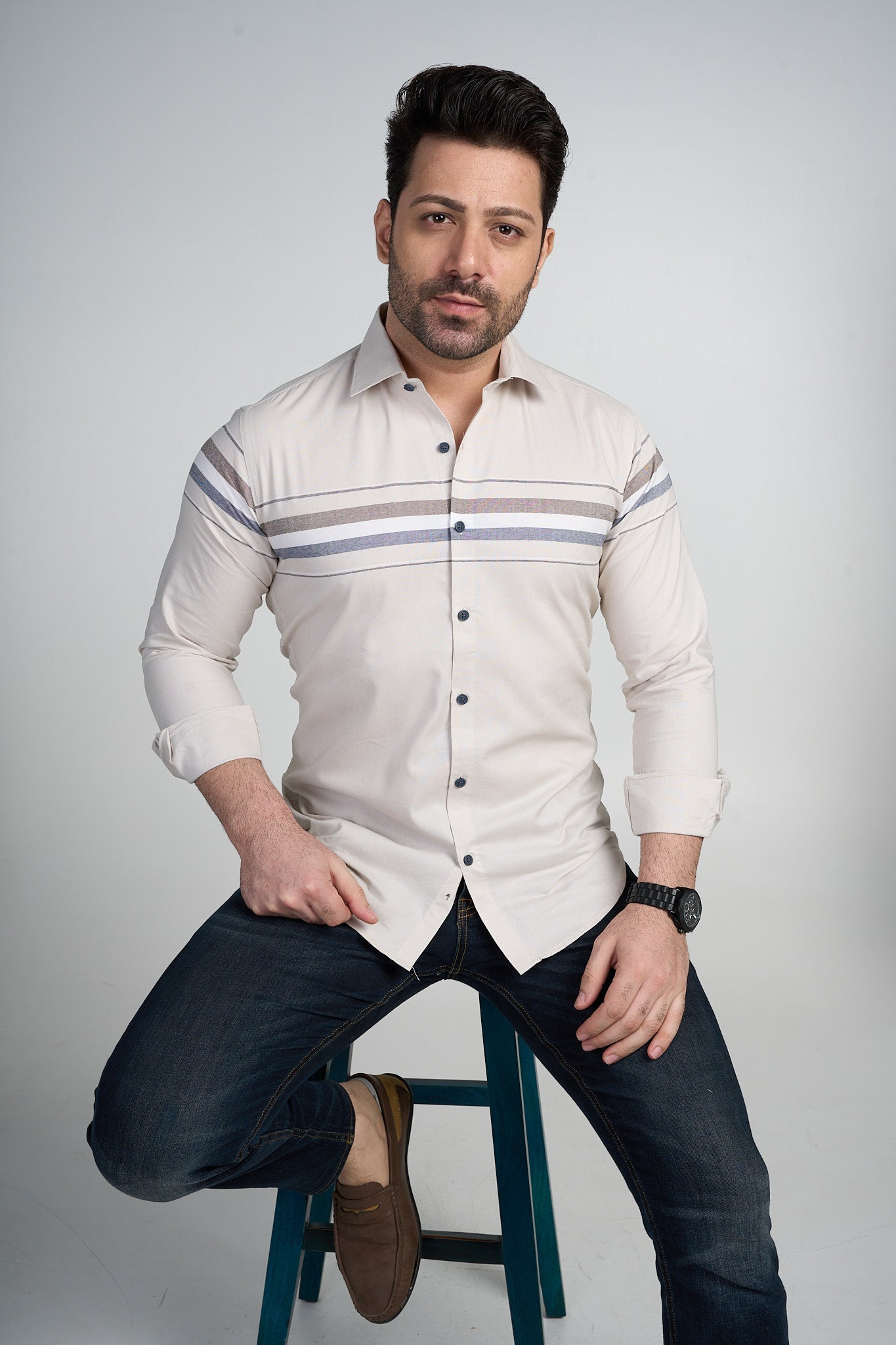 Theta - Casual Slim Fit Shirt