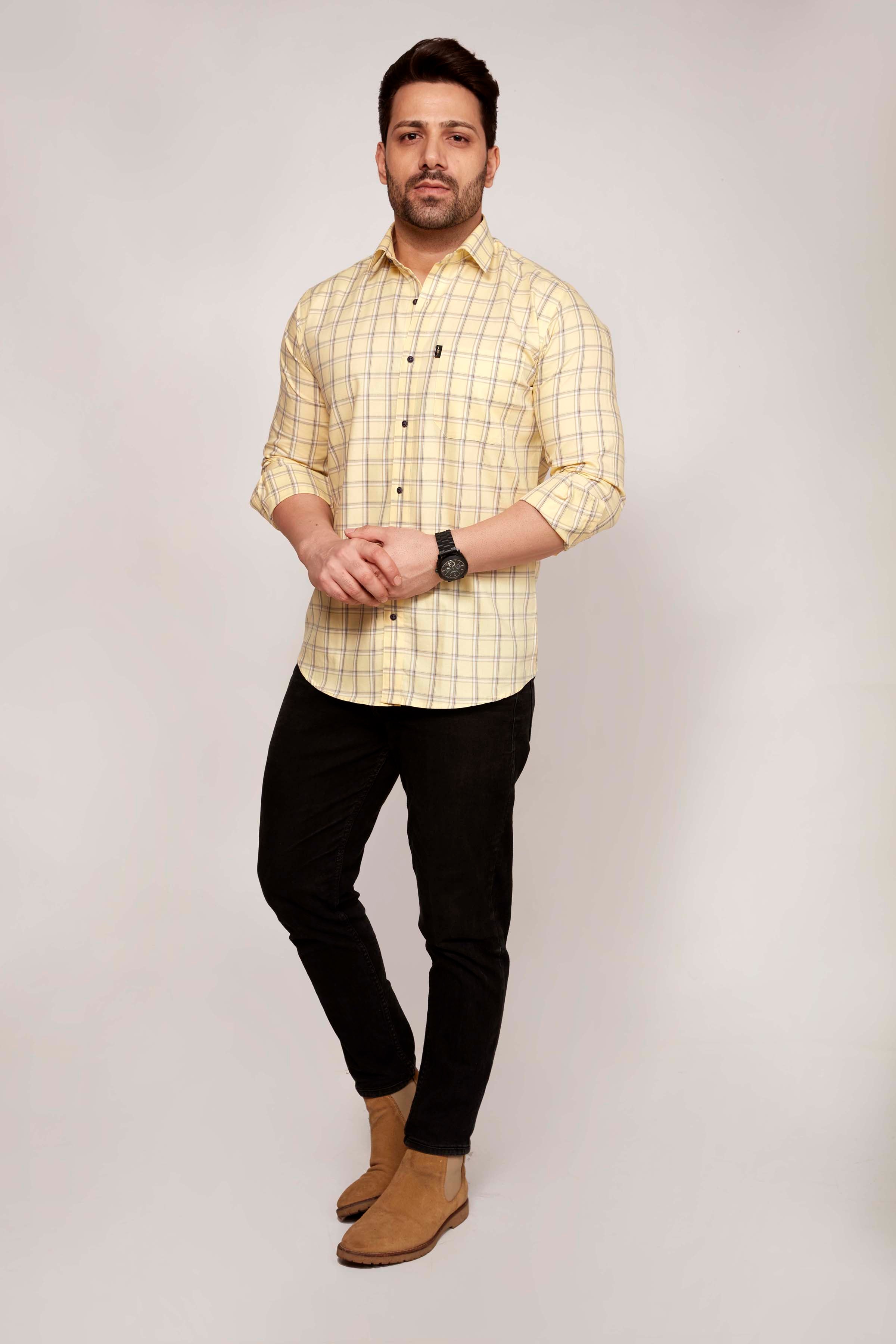 Lichfield - Checkered Slim fit shirt - John Watson