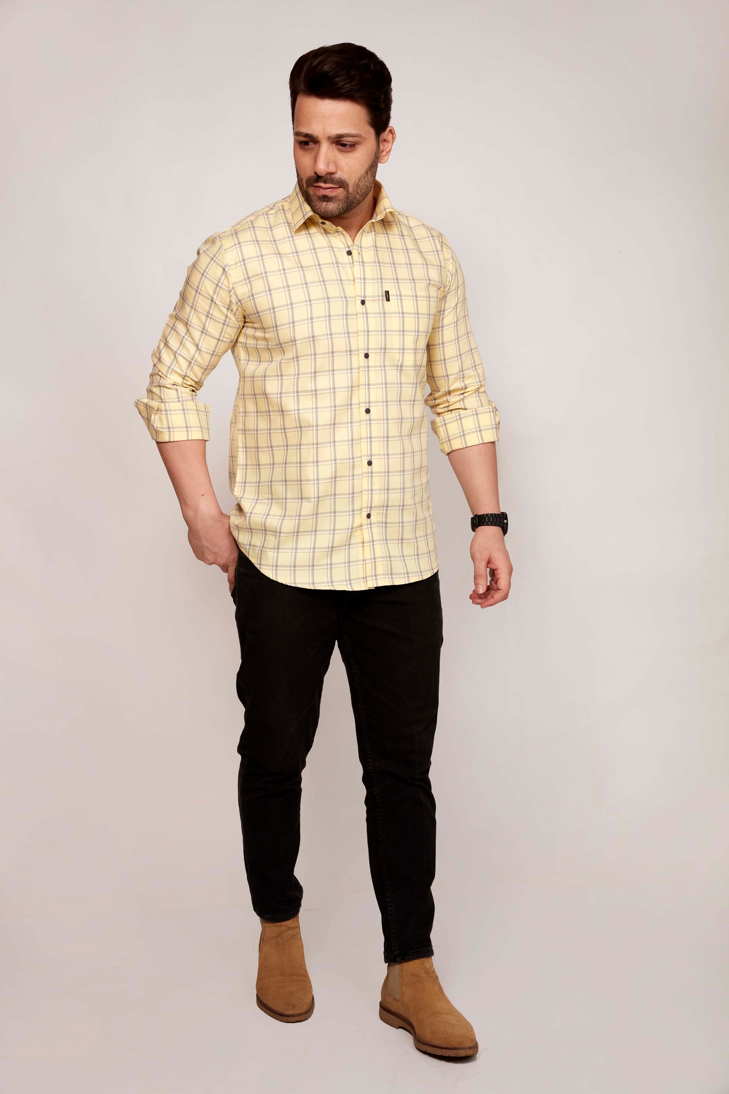 Lichfield - Checkered Slim fit shirt - John Watson