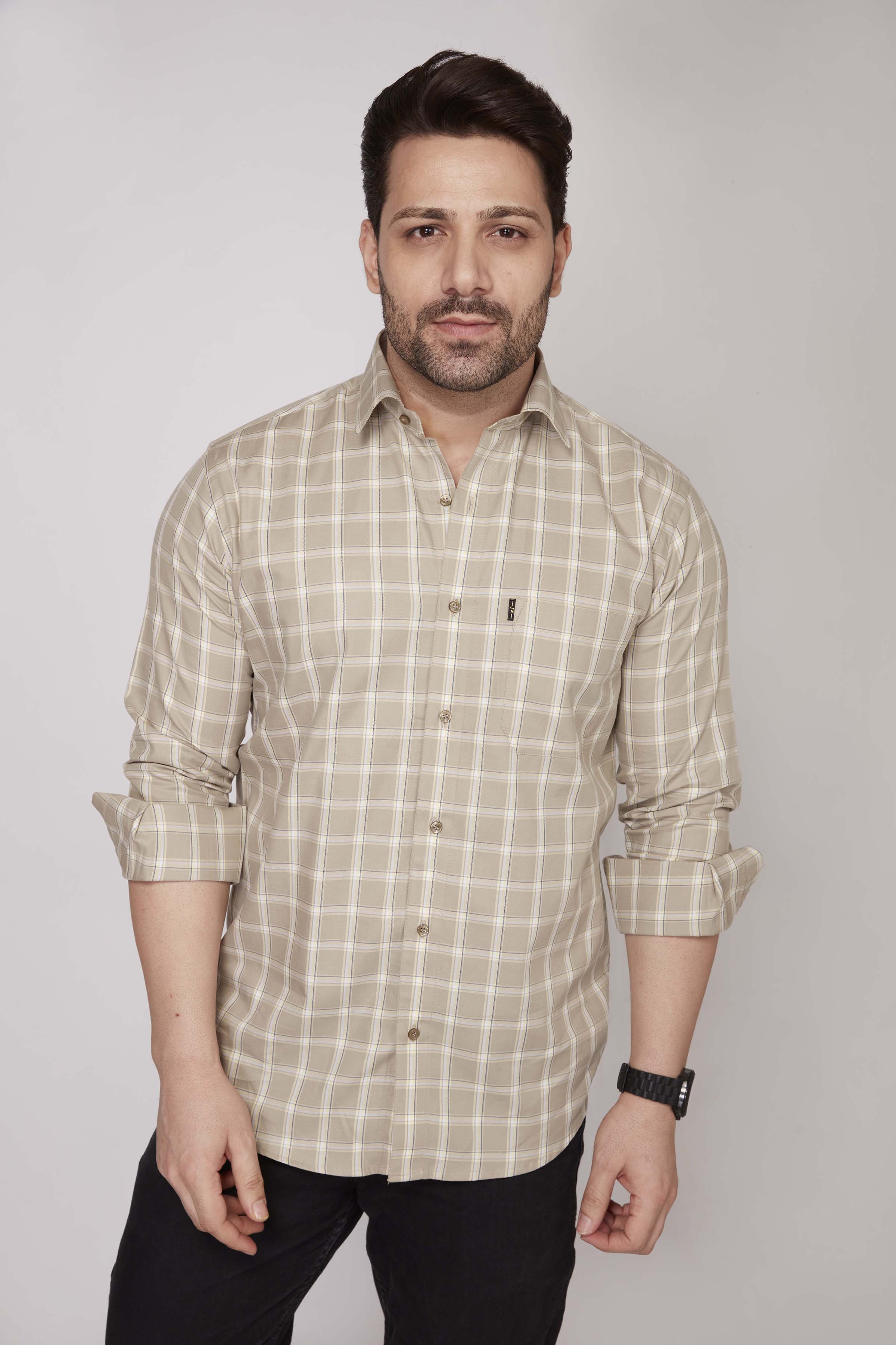 Chichester - Checkered Slim fit shirt - John Watson