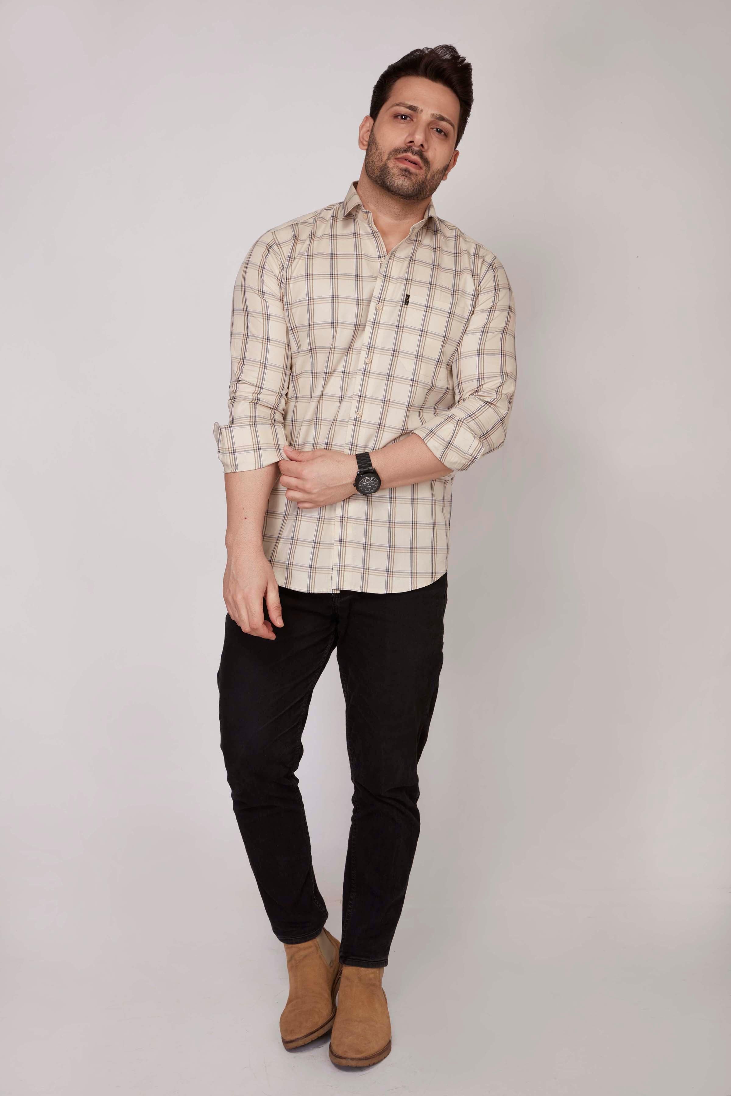 Aberdeen - Checkered Slim fit shirt - John Watson