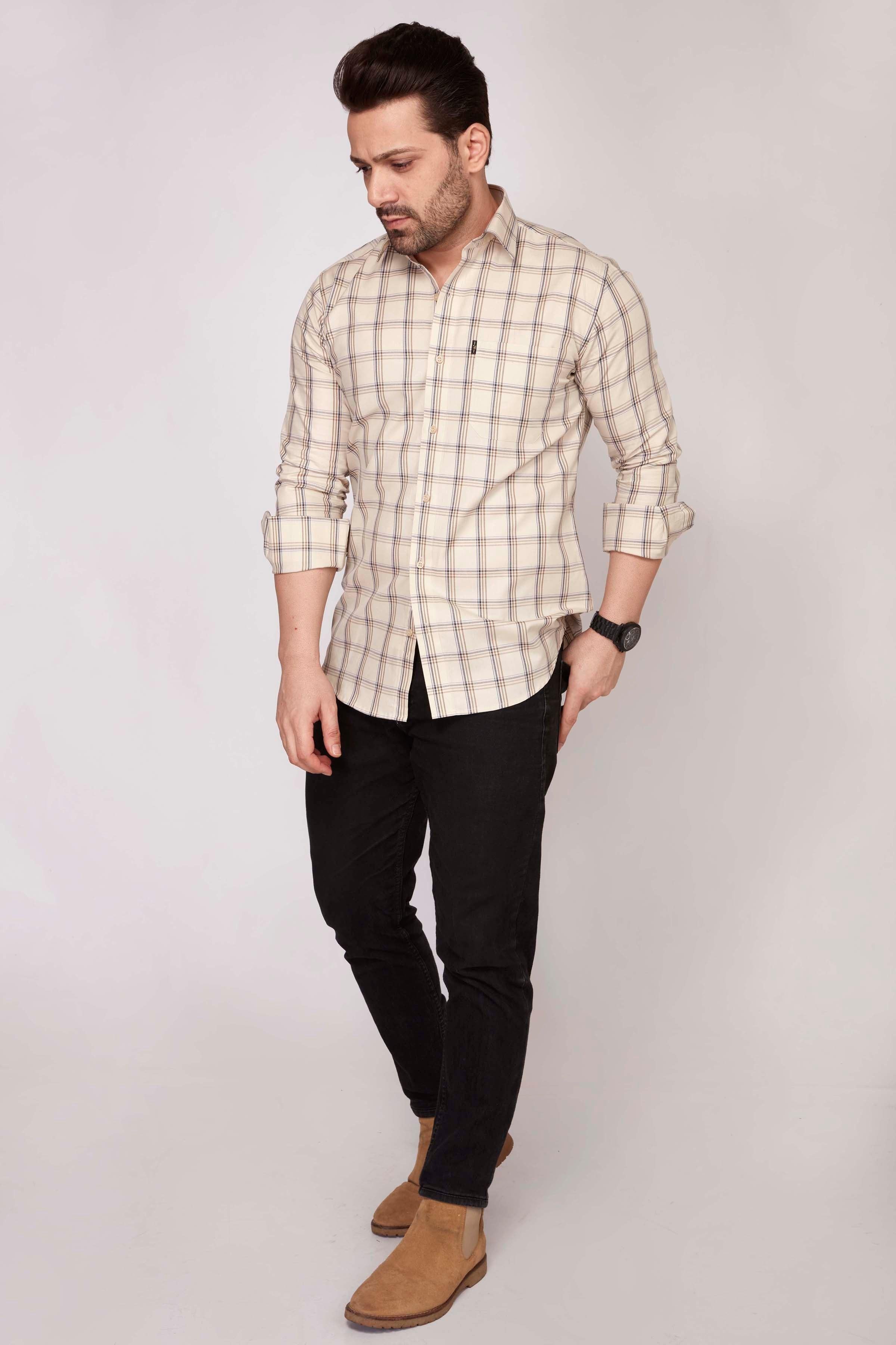 Aberdeen - Checkered Slim fit shirt - John Watson