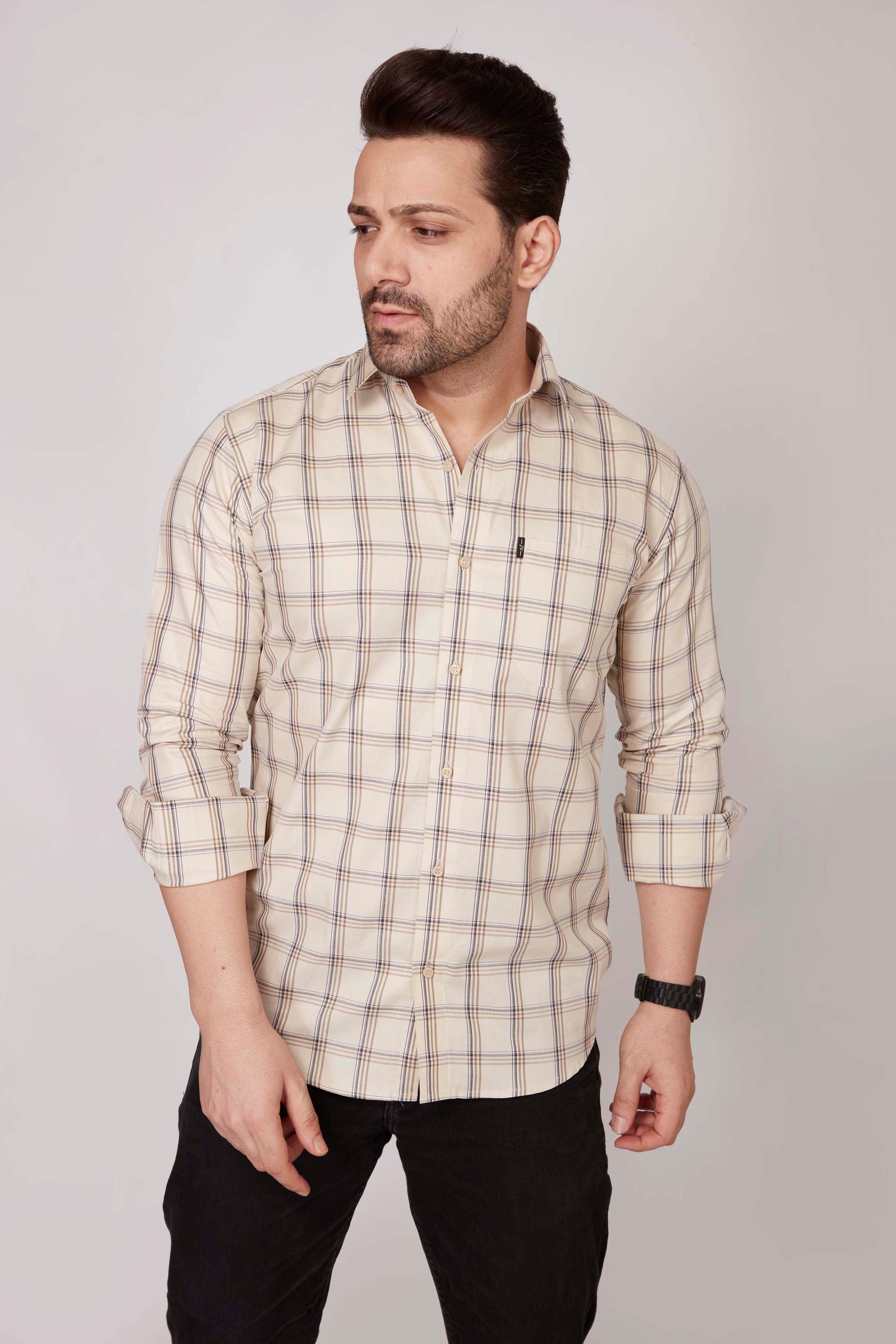 Aberdeen - Checkered Slim fit shirt - John Watson