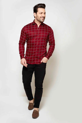 Olive - Printed Men's shirt - John Watson