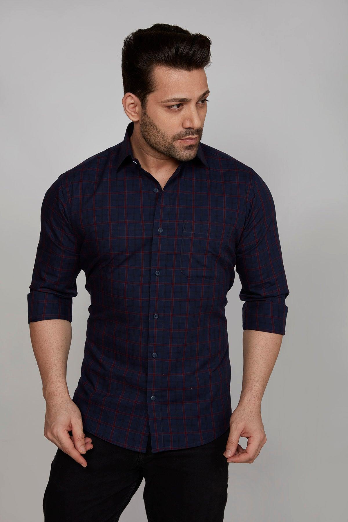 Armagh - Slim Checkered Shirt - John Watson