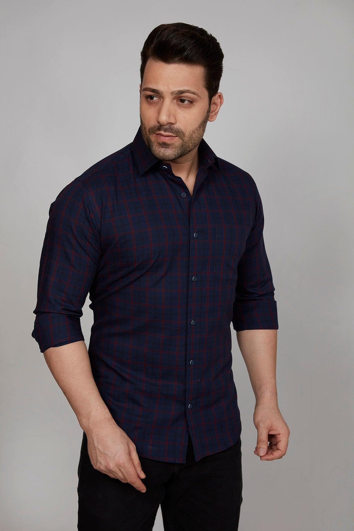 Armagh - Slim Checkered Shirt - John Watson