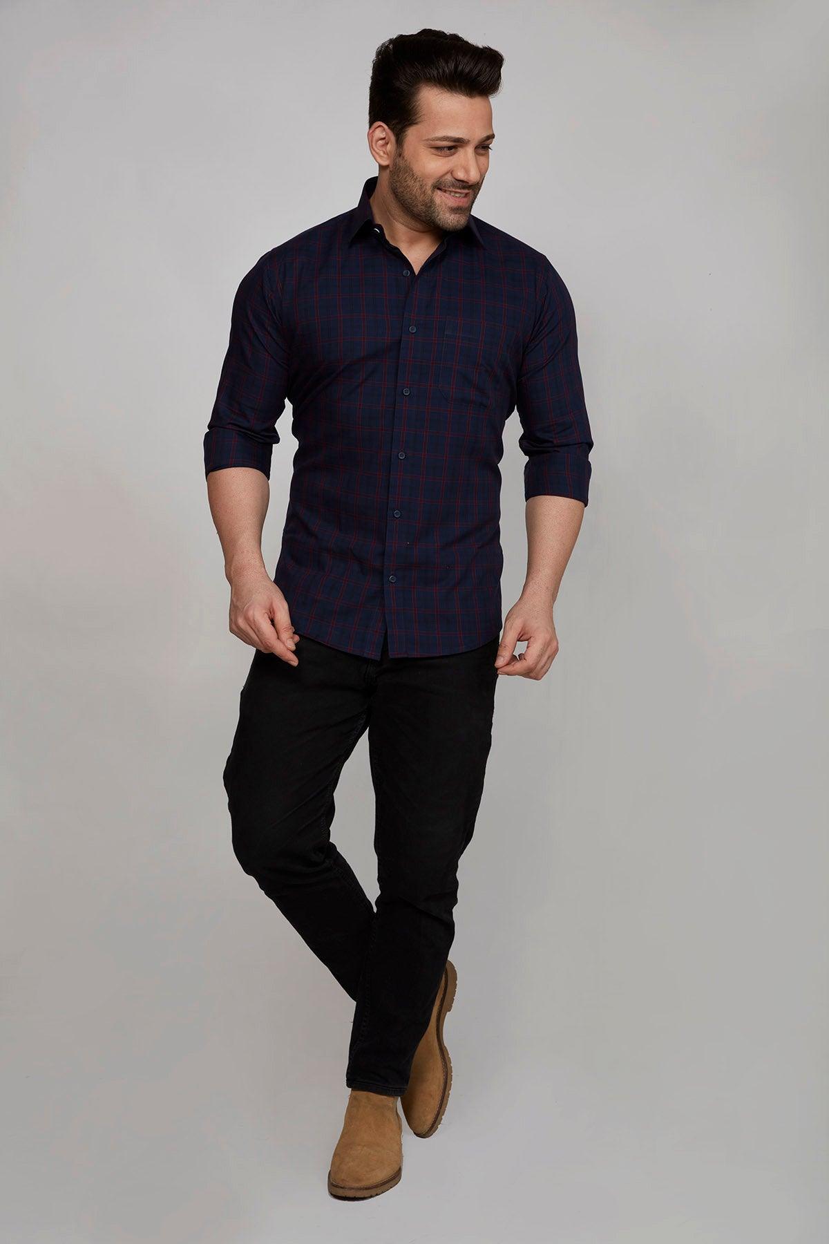 Armagh - Slim Checkered Shirt - John Watson