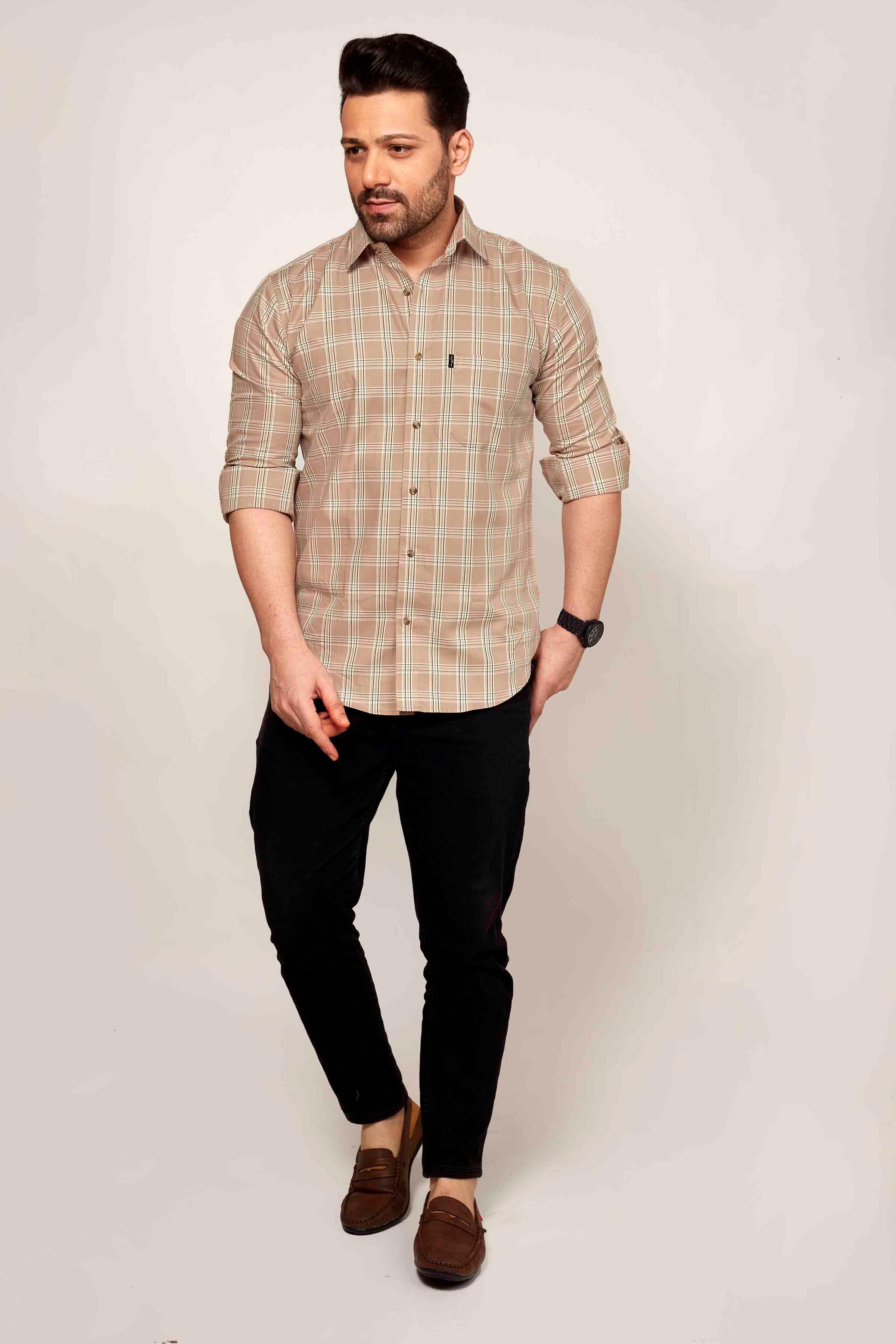 Barnsley - Checkered Slim fit shirt - John Watson