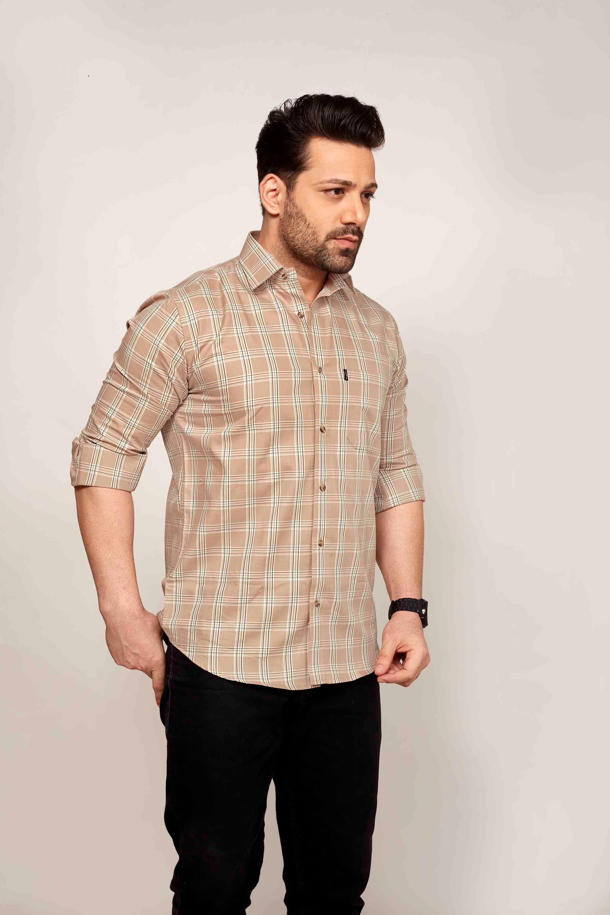 Barnsley - Checkered Slim fit shirt - John Watson