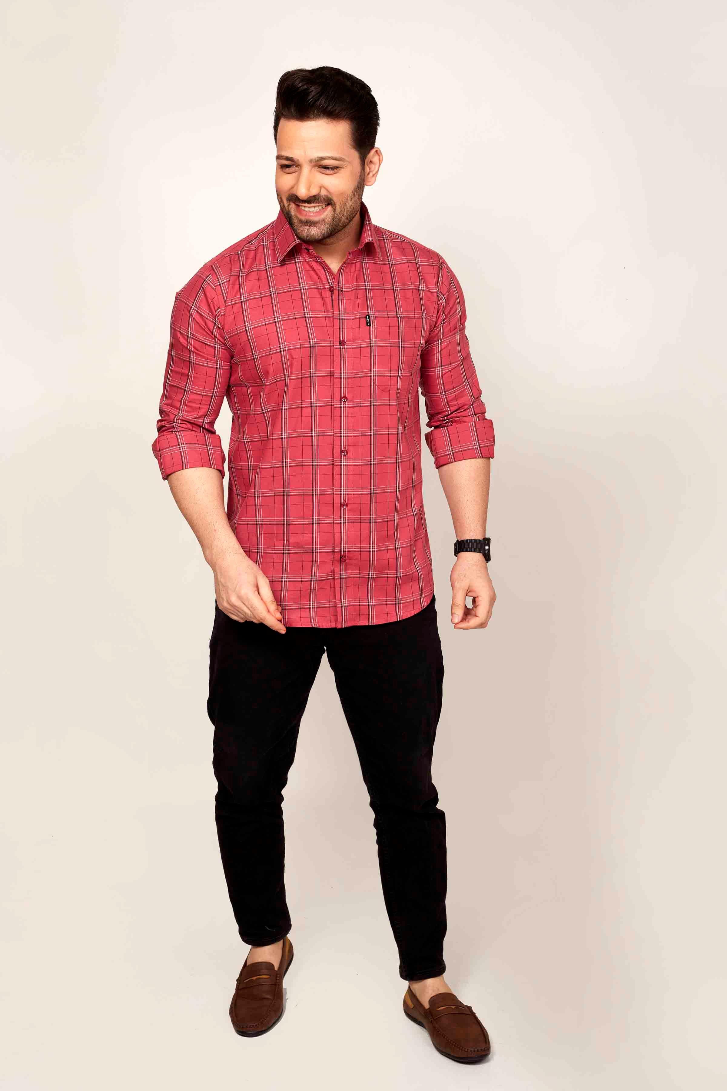 Bridgend - Checkered Slim fit shirt - John Watson