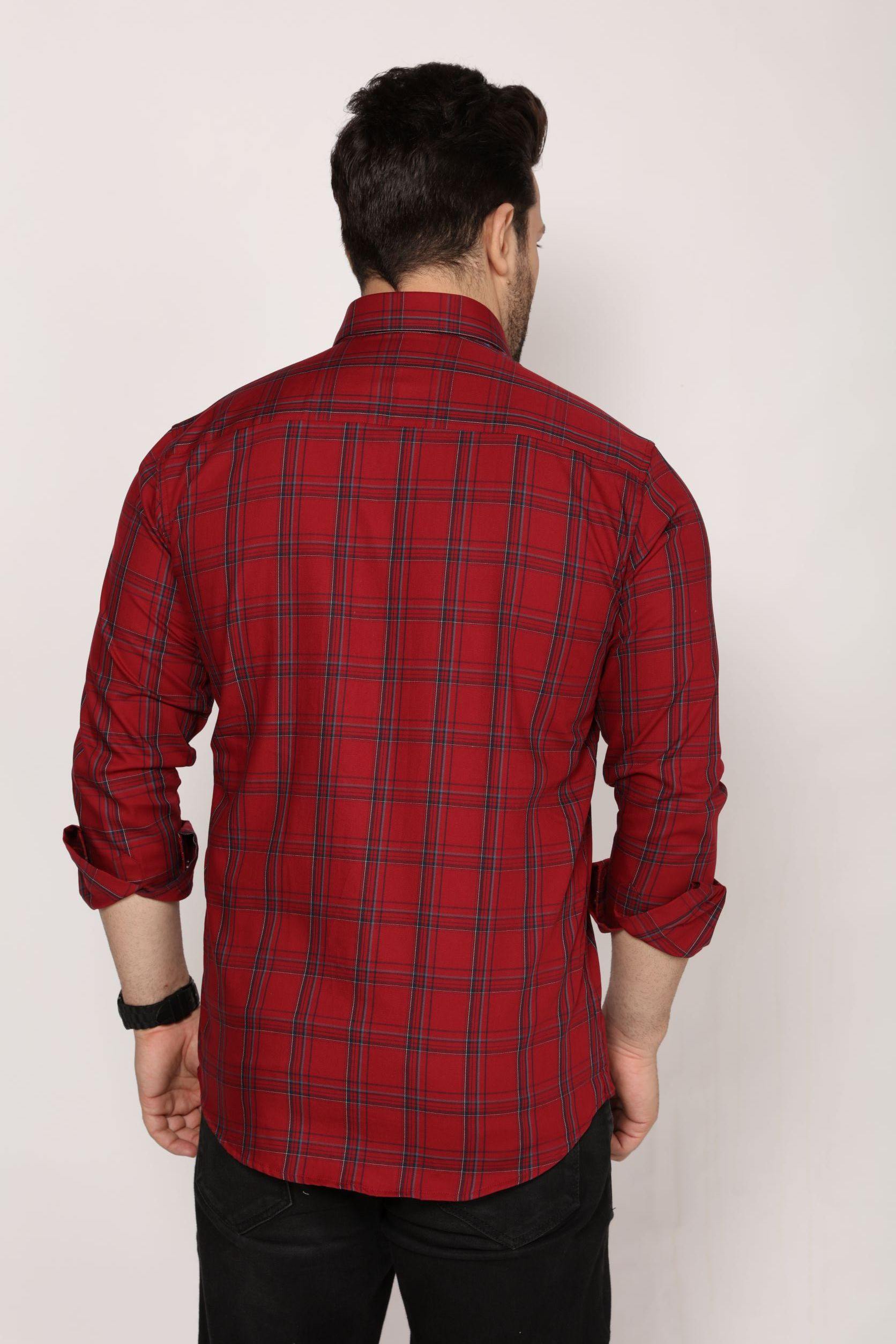 Belfast - Checkered slim Fit shirt - John Watson