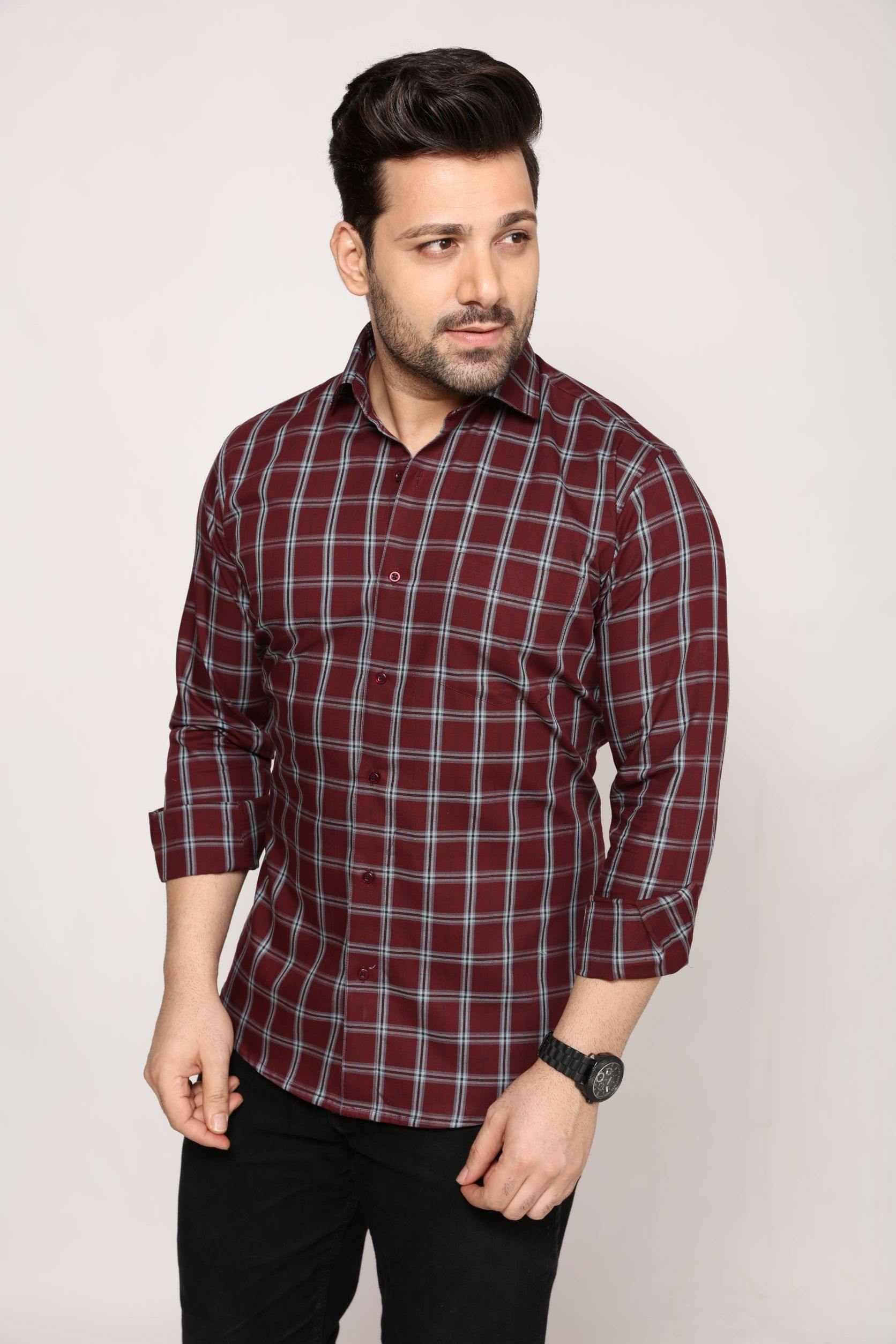 Brighton - Checkered Slim fit shirt - John Watson