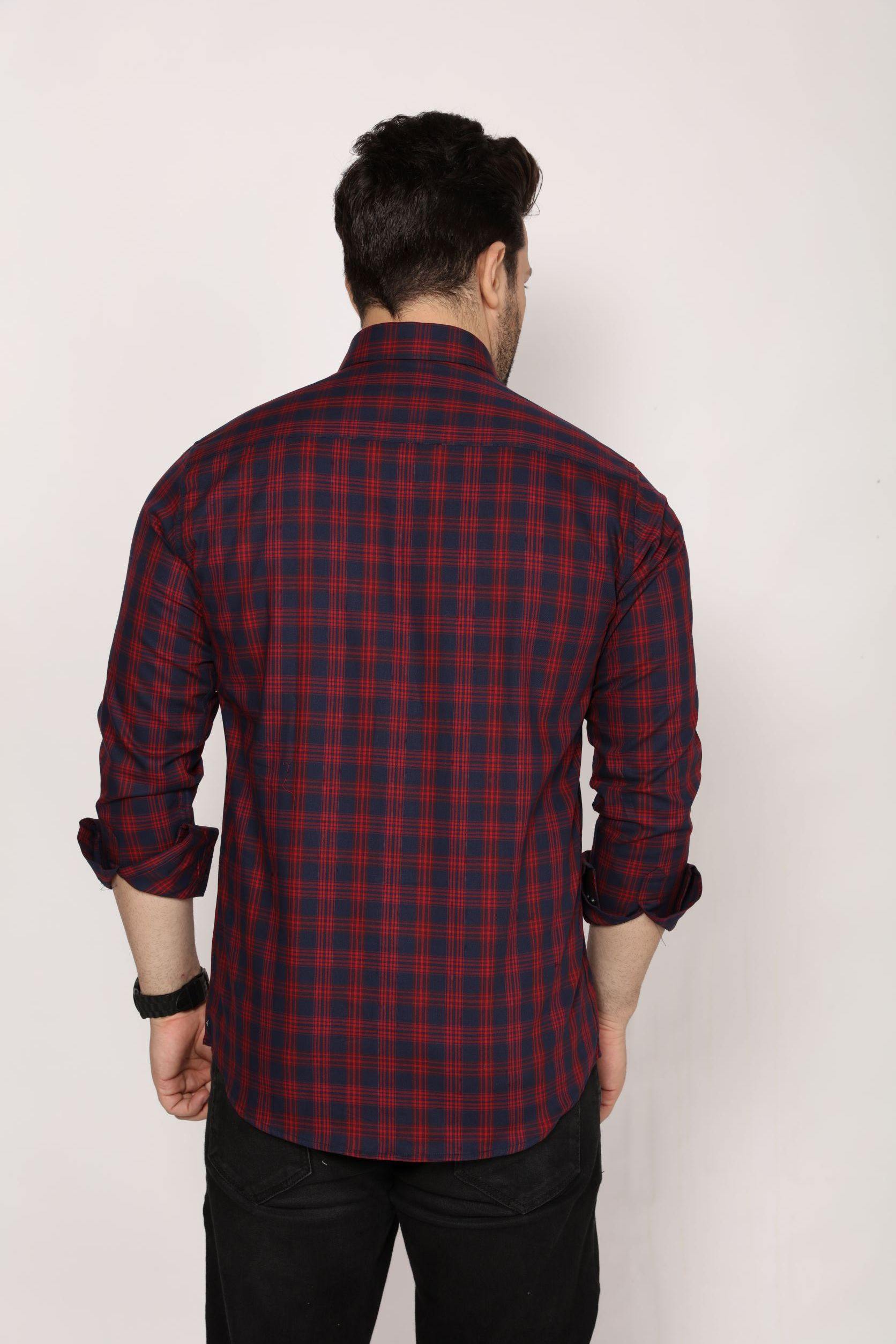 Bradford - checkered Slim fit shirt - John Watson