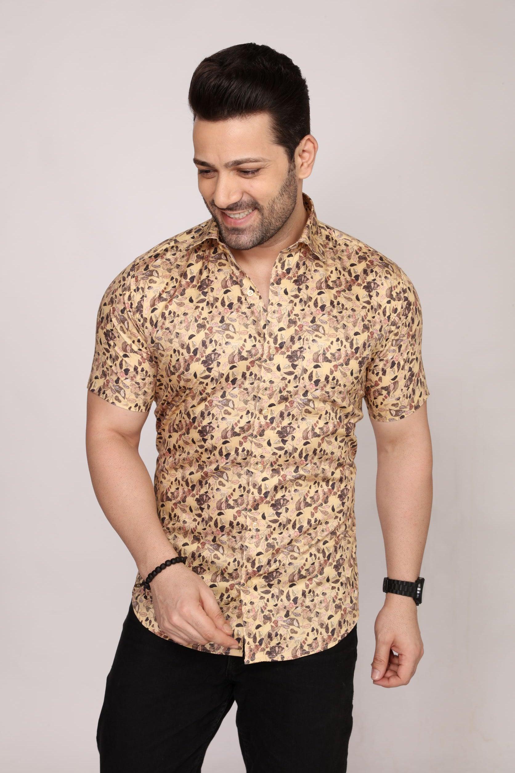 Bantham - printed half sleeve shirt - John Watson