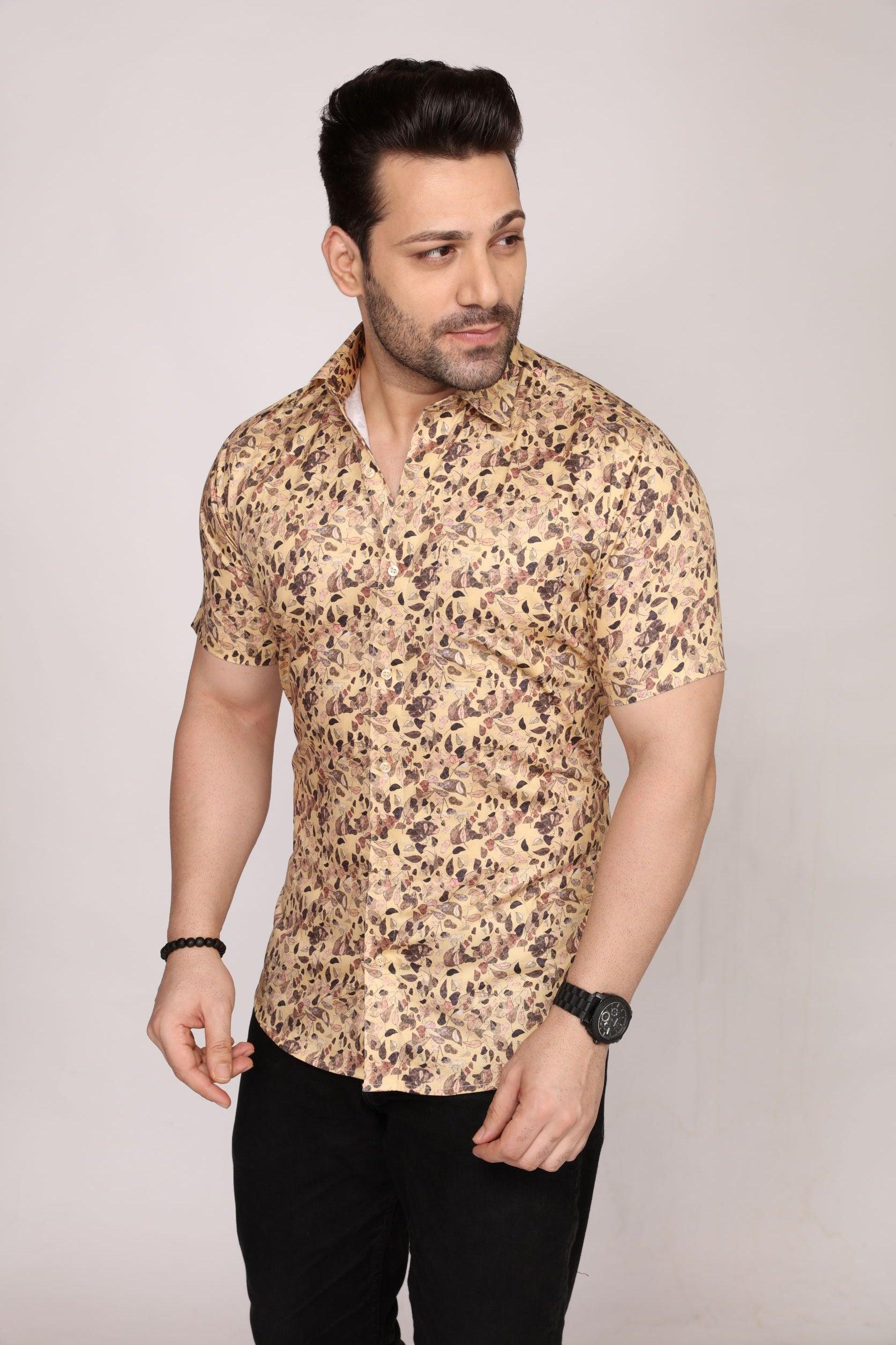 Bantham - printed half sleeve shirt - John Watson