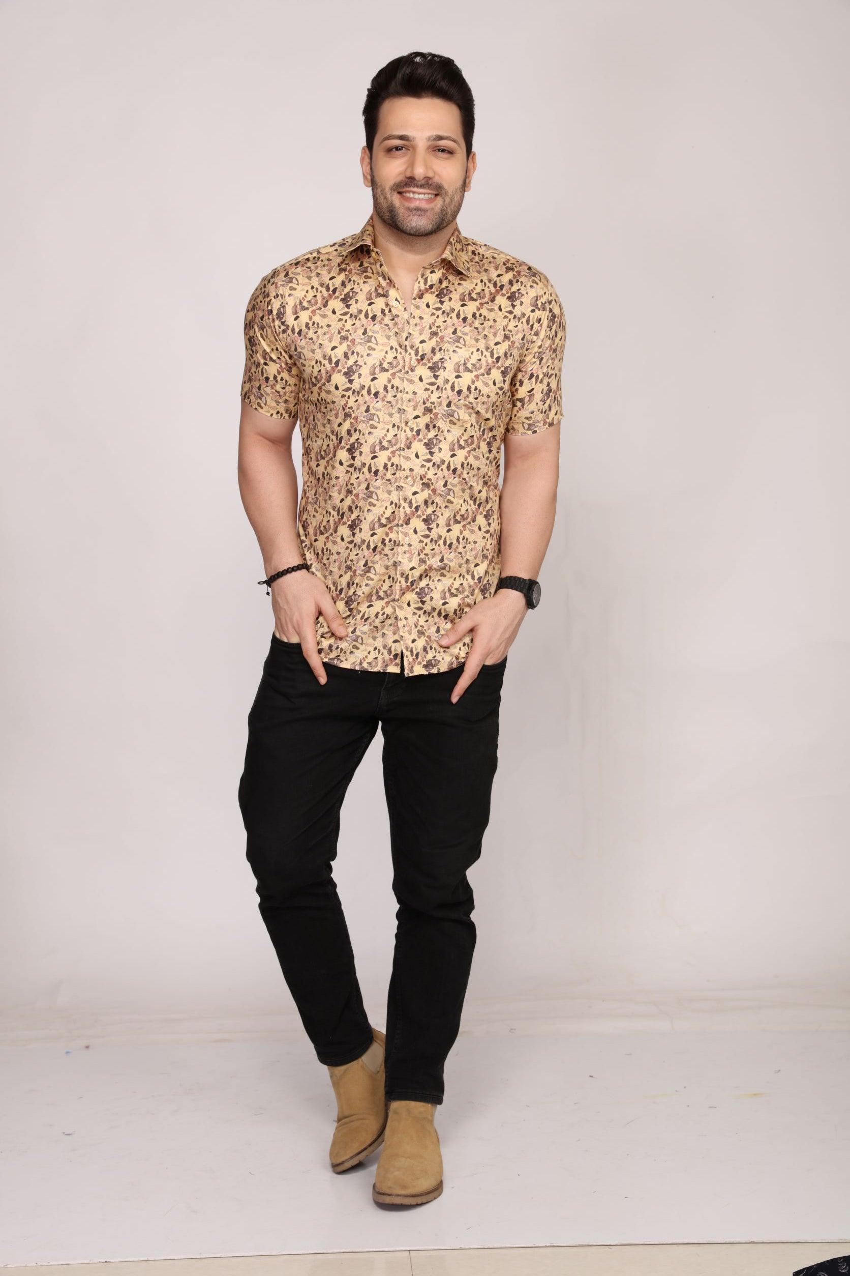 Bantham - printed half sleeve shirt - John Watson