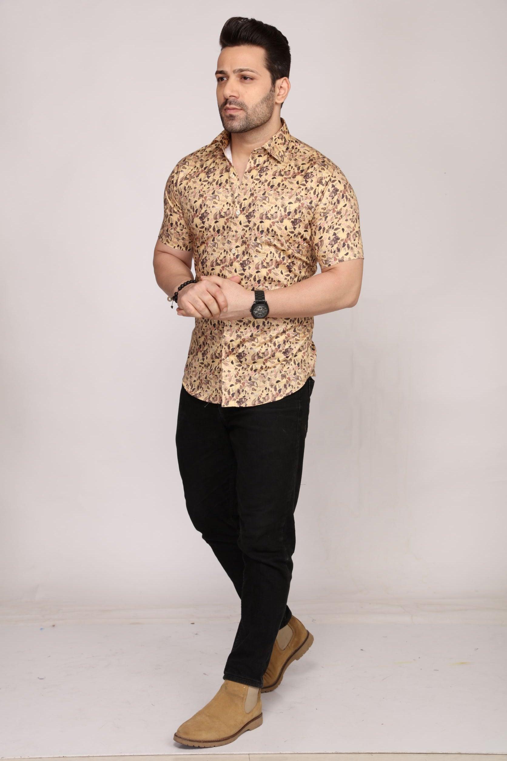 Bantham - printed half sleeve shirt - John Watson