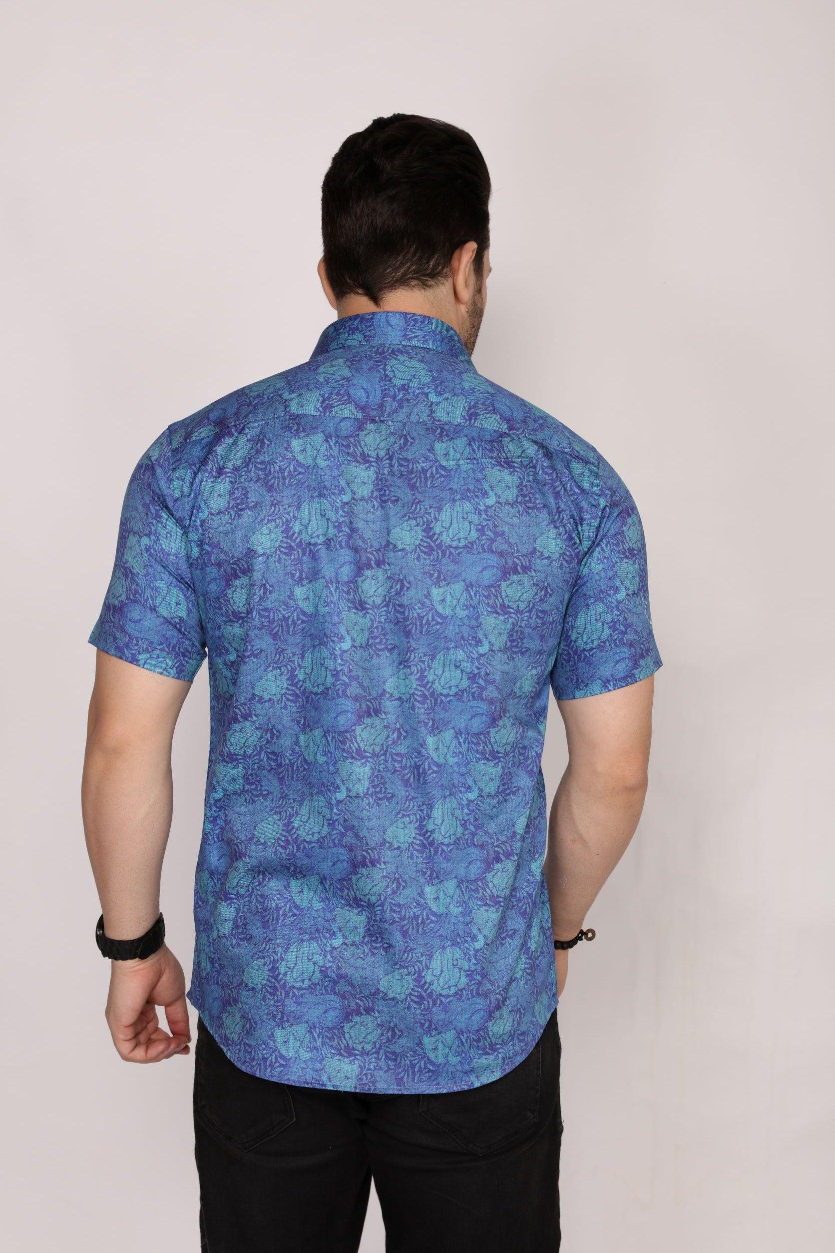 Brancaster - Printed half sleeve - John Watson