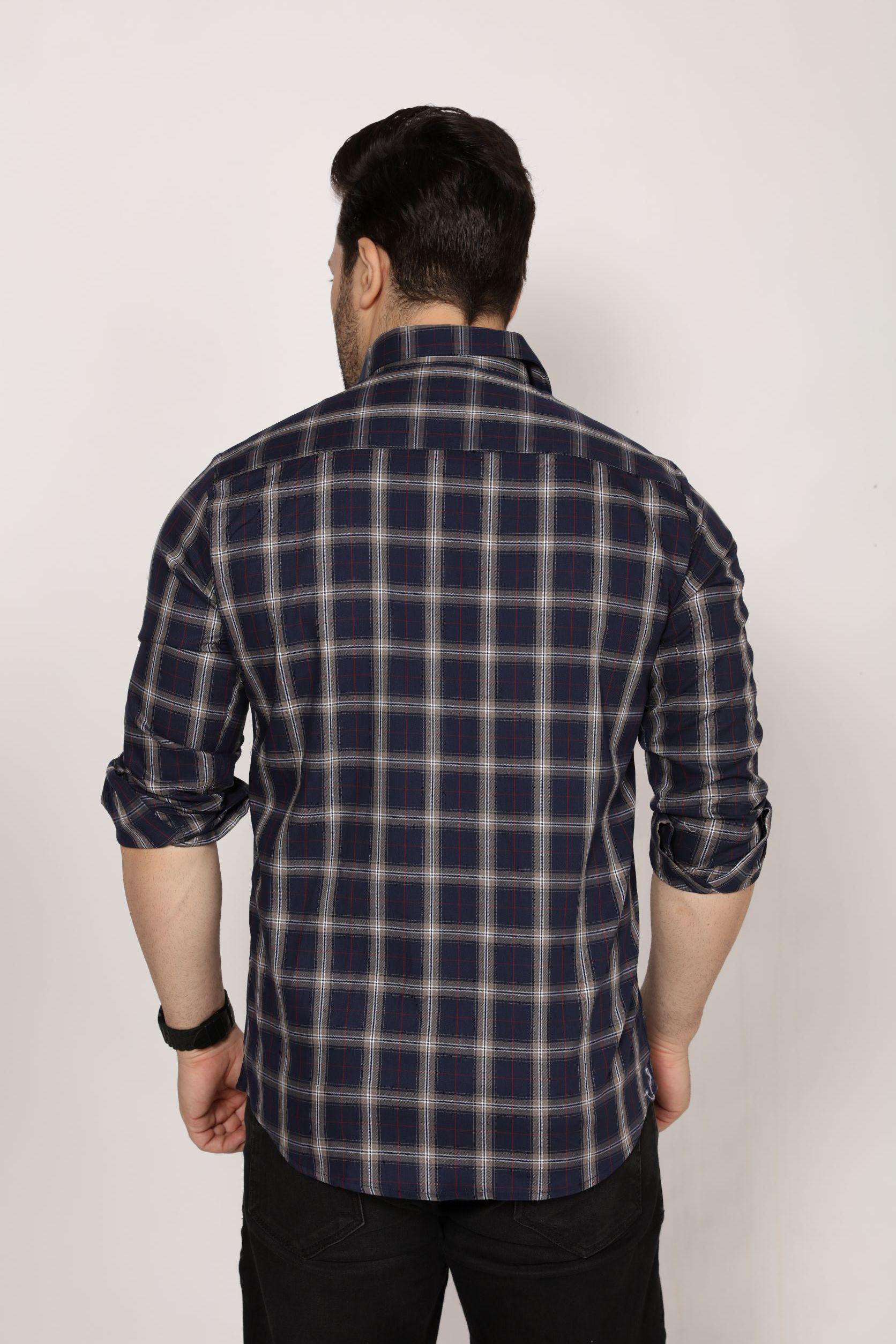 Chester - Checkered Slim fit Shirt - John Watson